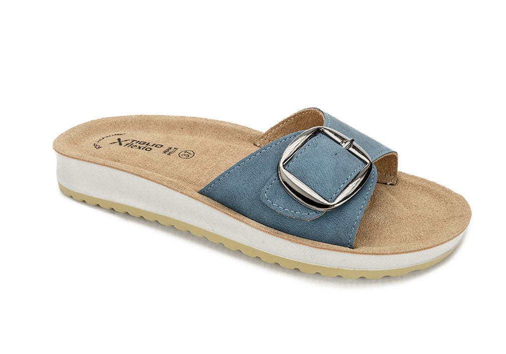 Ciabatta Donna Comfort Flexia Denim ART. 6545